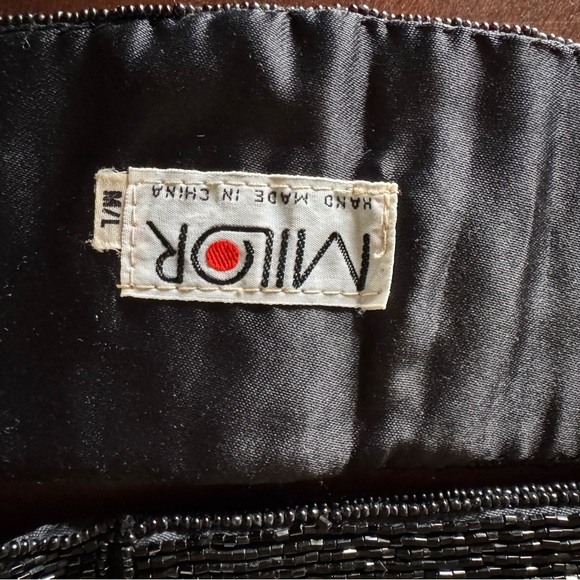 Hand beaded, satin lined belt S/M, fabulous! - Picture 2 of 5